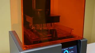 Formlabs Form 2 SLA Desktop 3D Printer in Action  Time Lapse [upl. by Lally]