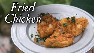 Fried Chicken In The 18th Century 300 Year Old Recipe [upl. by Irpak]