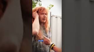 Legendary conversation Dave Mustaine and Lars Ulrich metal metallica megadeth [upl. by Hillie506]