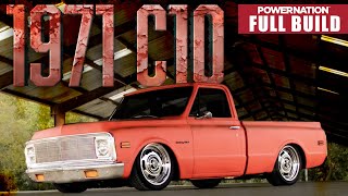 Full Build 1971 Chevy C10 LT1 Swapped and Bagged [upl. by Jacquelyn]