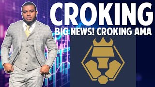 CROKING on Cronos Blockchain BIG NEWS CROKING AMA NFTS METAVERSE MORE THE HIDDEN GEM OF CRYPTO [upl. by Dihgirb]