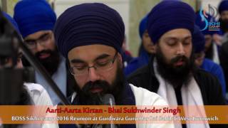 AartiAarta Kirtan  Bhai Sukhwinder Singh  BOSS Sikhi Camp 2016 Reunion [upl. by Grannie]