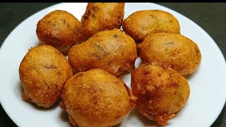 Tasty wheat flour Mysore bondaMysore bondasnaks recipe [upl. by Airt]