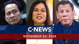 UNTV CNEWS  November 22 2024 [upl. by Homer778]