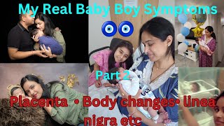 My Real Baby Boy Symptoms in Pregnancy  लड़का होने पर यह लक्षण थे मुझे  nehawidsiyukrisHU  part 2 [upl. by Nylatsyrk353]