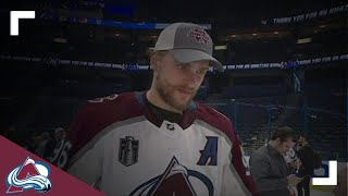 Mikko Rantanen speaks on surreal moment winning the Stanley Cup [upl. by Airdua]