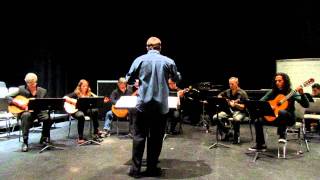 Margarideta  Catalan Folks Song  Eythor Thorlaksson Arr  Santa Monica Guitar Ensemble [upl. by Eidnalem]