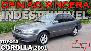 Toyota Corolla XEi 2001  Tudo sobre o carro japonês indestrutível Vale a pena Preço consumo [upl. by Cornell990]