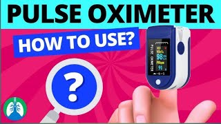 How to use Pulse Oximeter [upl. by Aivital]