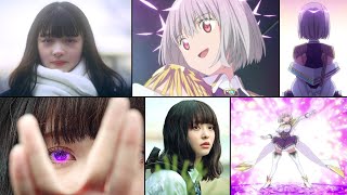 GRIDMAN UNIVERSE AKANE SHINJO SCENES NEW ORDER LIVEACTION UNION グリッドマン ユニバース 新条アカネジナシーン集 ニューオーダー [upl. by Issak]