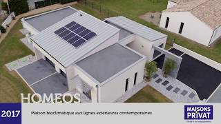 Maisons Privat  constructeur de maisons bioclimatiques et écologiques en Vendée [upl. by Ley]