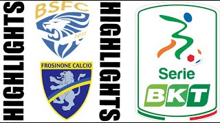 Brescia  Frosinone 40 Highlights  Serie B 20242025 [upl. by Aneehta]