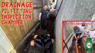 Part 2  Installing Inspection Chamber  Extension Preparations 1930s Bungalow Renovation [upl. by Vanny]