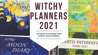 Pagan Planners Astrological Calendars  My favourite witchy diaries for 2021 plannerreview [upl. by Aititel758]