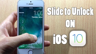 Bring back quotSlide To Unlockquot to your Device iOS 10  1033 Check The Description [upl. by Cann]