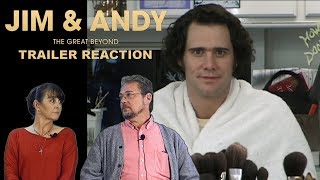 Jim amp Andy The Great Beyond Trailer 1 2017  Reaction [upl. by Haidadej]