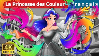 La Princesse des Couleur  The Colour Princess  in French  FrenchFairyTales [upl. by Nednyl]