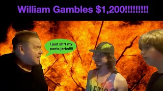 Violette1st Kid Gambles away 1200 online Reaction [upl. by Duvall284]