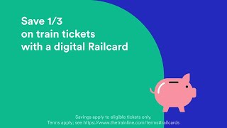 Digital Railcards from Trainline [upl. by Keeler]