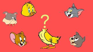 Wrong Head Puzzle Video  Tom and Jerry  Wrong Head of Quacker  Match the Correct Head of Quacker [upl. by Lanaj]