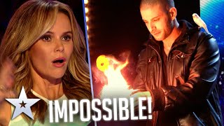 Darcy Oake makes the impossible possible  Audition  BGT Series 8 [upl. by Aratnahs527]