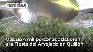 Más de 4 mil personas asistieron a la Fiesta del Arvejado en Quillón [upl. by Shaya]