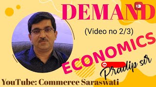 DEMAND I ECONOMICS I CLASS 12 I ISC I CBSE I EXAM PREPARATION I [upl. by Burkitt977]