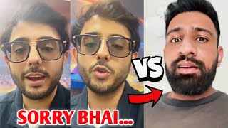 CarryMinati Says SORRY To Rajat Dalal😱 CarryMinati Vs Rajat Dalal Roast Controversy [upl. by Fachan205]