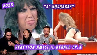 Celentano quotMaddalena è volgarequot  Reaction Amici il Serale Ep3 [upl. by Orms]