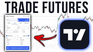 How To Trade Futures On TradingView Tutorial [upl. by Gefen]