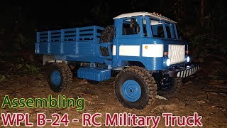 Assembling  RC Military Truck Gaz66 [upl. by Esli]