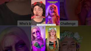 mad at disney  Who is Best  Makeup Challenge  Shorts filmfreitag MakeupArtist makeup [upl. by Ahsinav908]