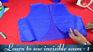 Class 18  Part 1 How to make a Bolero jacket with invisible seam neat and easy method [upl. by Lenes356]