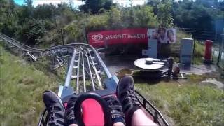 Sommerrodelbahn  Alpincenter  Bottrop 2016  Onride [upl. by Arual]