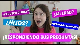 PREGUNTA Y RESPUESTA  CUÁNTOS AÑOS TENGO FAVORITOS DISNEY Y MÁS [upl. by Gulick274]