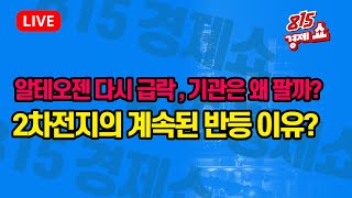 11월22일 815경제쇼 알테오젠 다시 급락 기관은 왜 팔까  계속되는 2차전지의 반등  이영훈 김동엽 [upl. by Burnsed]