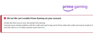 How To Resolve Error “It Looks Like There Was An Error Activating Prime Gaming” [upl. by Barde]