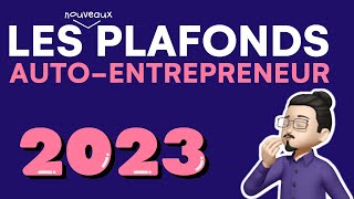 Les nouveaux plafonds auto entrepreneur 2023 [upl. by Suirred]