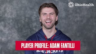 Adam Fantillis Signature Dish is STEAK 🥩 LET HIM COOK 👨‍🍳🏒  OhioHealth Player Profile [upl. by Sillsby]