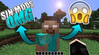 COMO INVOCAR A HEROBRINE EN MINECRAFT SIN MODS 100 real 2018 😱  ENTIDADES MALIGNAS EN MINECRAFT [upl. by Ayila]