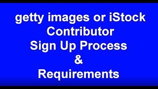 istock by getty images Complete step by step sign up guide  Bangla Tutorial [upl. by Vastah851]