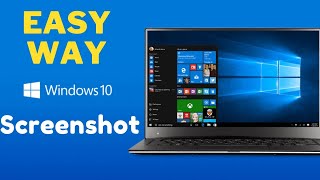 How to take Screenshots in laptop windows 10 [upl. by Enilada]