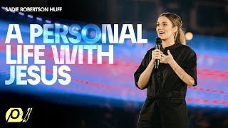 A Personal Life with Jesus  Sadie Robertson Huff  Passion 2023  Atlanta GA [upl. by Tilford812]