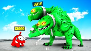 Jelly vs Slogo As Monsters… Creature Creator [upl. by Erlin861]