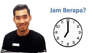 Time Part 1  Learn Real Bahasa Indonesia 15 [upl. by Fran]