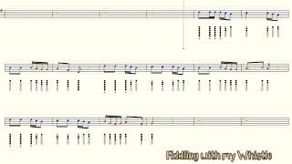 Stop the Cavalry  Wish I was at Home for Christmas  Tin Whistle  Tab Tutorail [upl. by Batchelor]