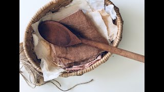 NATURAL DYEING IRON WATER AS A MORDANT VIDEO DEMO [upl. by Hearn]