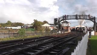 4 Steam Locos on One Train Boness Steam Gala 201013 [upl. by Weldon]