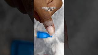 How to Remove SoftGel 💅🏽 softgelnails [upl. by Willcox]