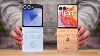 Samsung Z Flip 6 Vs Motorola Razr 50 Ultra  Full Comparison ⚡ Which one is Best [upl. by Koenig75]